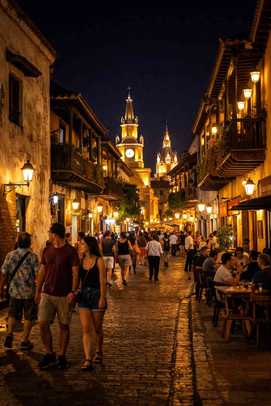 Things to do in Cartagena at night on a budget