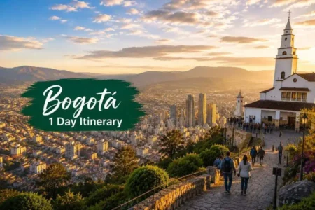 Bogotá 1 day itinerary featured image from Monserrate viewpoint