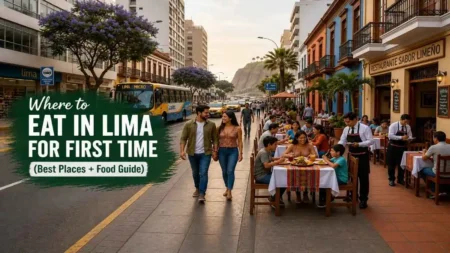 where to eat in lima for first time miraflores restaurants