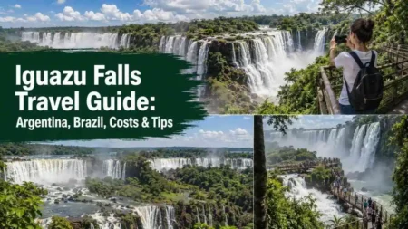 Iguazu Falls travel guide with wide waterfall views